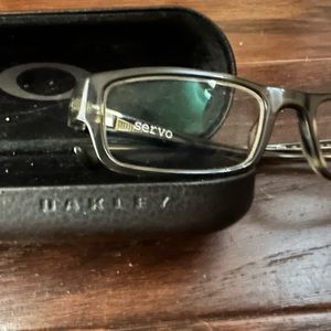 Oakley prescription eyeglass frames “Servo” in excellent like new condition.